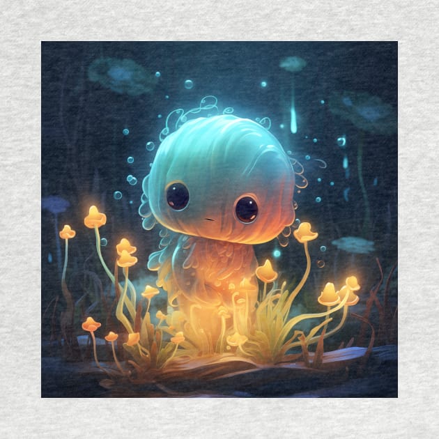 Lumalee - Cute little bioluminescent character for kids by LoFi_Vibes